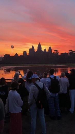 The best Sunrise at Angkor Wat #angkorwat #sunrise
