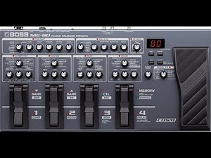 BOSS ME-80 METAL TONE (SHARING MY SETTINGS)