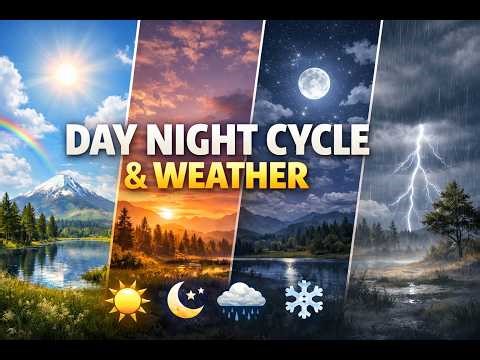 Day Night Cycle + Weather System