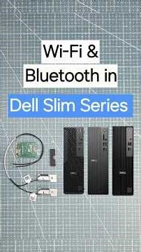 Dell Slim (2025) PCs: WiFi & Bluetooth Installation Guide / Tutorial #TechShorts #YouTubeShorts