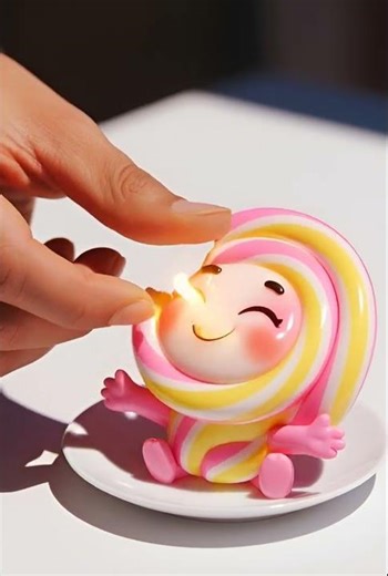 Cute Lollipop 3D Animation 🍭 | Sweet Swirl Magic! #shorts #3danimation #funny #candy