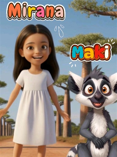 🇲🇬 Apprendre le Malagasy (malgache) avec Mirana et Maki - La Nature - by Jenny Be Happy #malagasy #malgache #madagascar #madagasikara #pourtoi