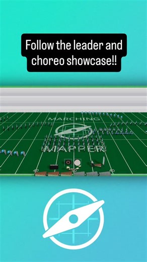 Marching Mapper on Instagram: "Did you know Marching Mapper has follow the leader and choreo functionality?"