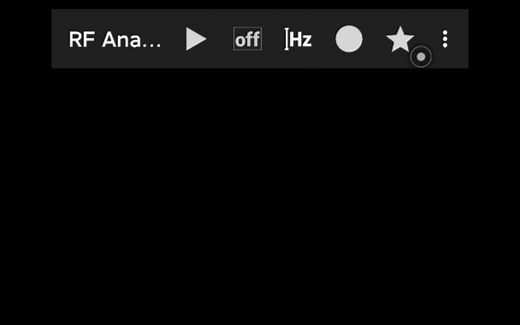 业余无线电安卓应用之RF Analyzer( Hack RF ONE SDR 接收机专用解码软件)