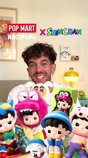 Nuevas Colecciones HACIPUPU x Crayon Shin-chan de POP MART