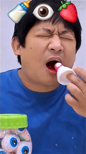 Real VS Jelly Big Bottle Candy🍭🍼🍉🧃#comedy#ฮ่าๆตลกๆ#ตลก#shortsviral#funny#1625