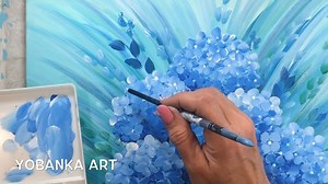 Te apetece aprender a pintar hortensisas facilmente? aqui tienes el enlace con el tutorial completo, donde te explico paso a paso como hacerlo. https://youtu.be/19qxagrprHc | Yobanka art