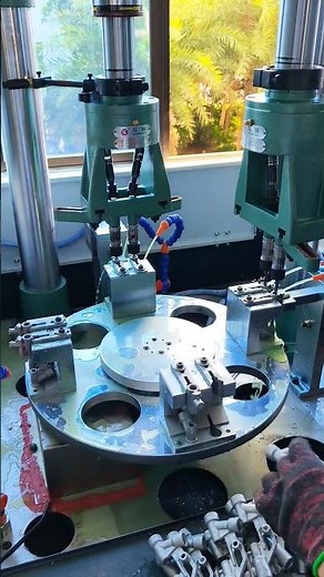 Automatic Rotary aluminum drilling and tapping machine