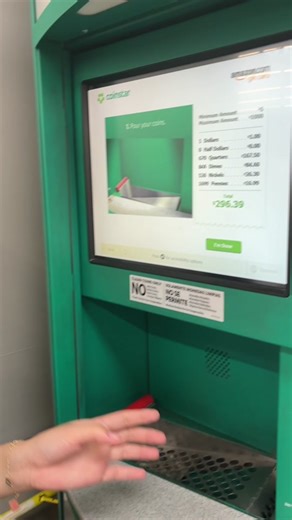 Cashing in Seven Years of Saved Coins | Coinstar Exchange