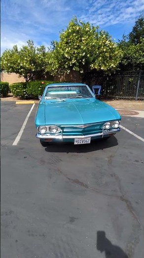 1967 Chevrolet Corvair Monza (164ci Flat-6) - Marina Blue