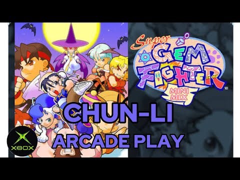 SUPER POCKET FIGHTER MINI MIX HD: (CHUN-LI) ARCADE PLAY