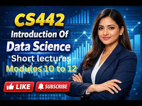 CS442 Short Lecture | CS442 Short Lectures| Modules 10–12 | Statistics Complete Revision