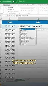 How to Extract the Month from a Given Date in Excel | #shorts