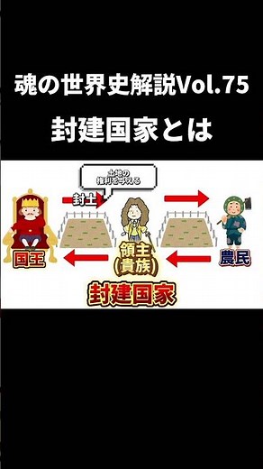 Vol.75 封建国家とは【世界一無駄がない世界史解説】