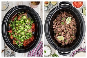 Slow Cooker Mexican Shredded Beef