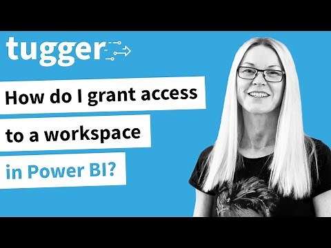 How do I grant access to a workspace in Power BI