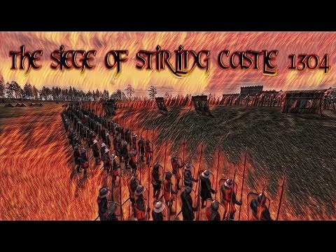 The siege of Stirling castle 1304 and the capture of William Wallace.
