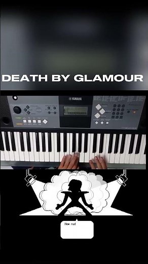 DEATH BY GLAMOUR #piano #undertale #deathbyglamour