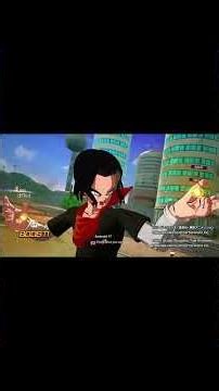 Android 17 VS Trunks (Sword) (Dragon Ball Sparking Zero) #dragonball #dragonballsparkingzero#goku
