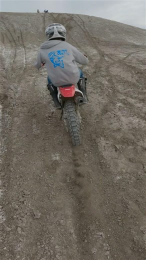 Teaching some hills #dirtbike #crf100 #crf100f #hillclimb #honda
