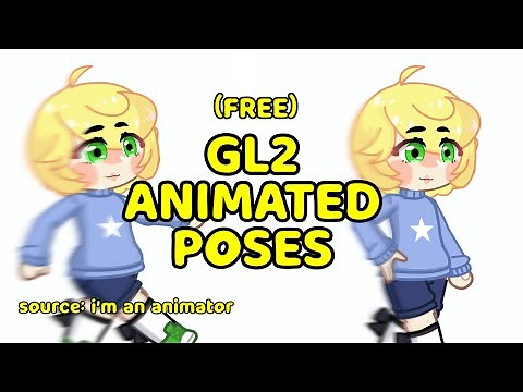 FREE ANIMATED POSES FOR GL2!! FREE!! (Part 1: Walk/Run Cycles)