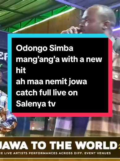 Odongo Simba Releases New Hit on Salenya TV