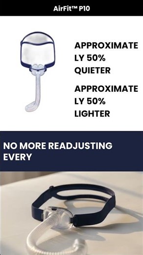 ResMed AirFit P10 — Lightweight Comfort for Restful Sleep 🌙