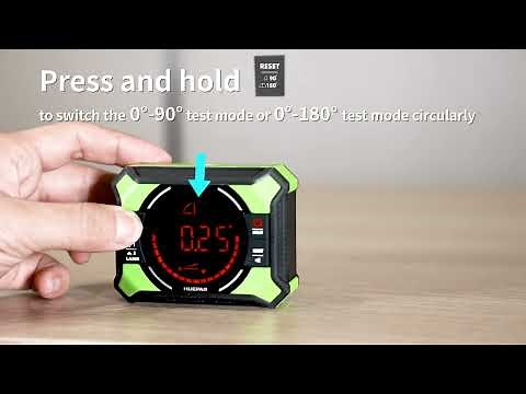 How to Use the Huepar AG2L Laser Inclinometer