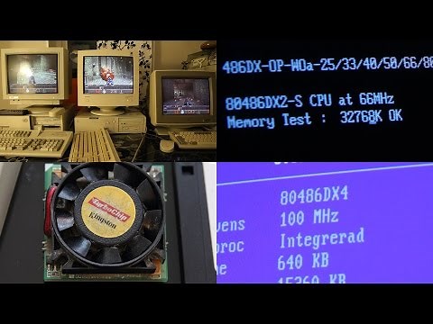 486 133mhz vs Pentium 60, DX4 100 and DX2 66 Benchmarks