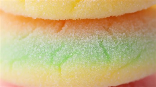 Jello Sugar Cookies Soft, Chewy and Colourful Treats Rainbow Cookies (PDF Pattern) - Etsy
