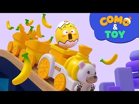 Como | Train Tour | Learn colors and words | Cartoon video for kids | Como Kids TV