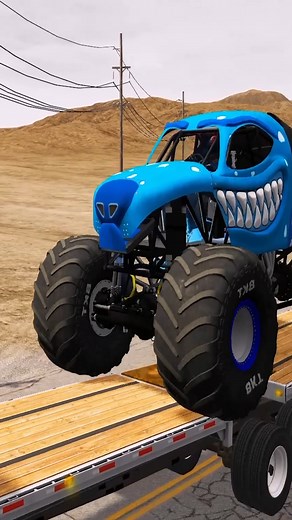 109K views · 776 reactions | McQueen on Flatbed Trailer – Truck Transport Crash Test! Cars vs Speedbumps vs Train | BeamNG Ep.175 #BeamNGDrive #fblifestyle #CarTransport #FlatbedTruck | Gamingworld | Facebook