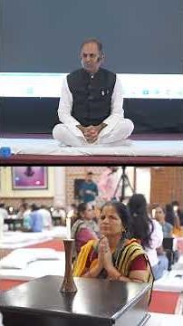 Meditation Session at Jeena Sikho HiiMS Meerut | Om Chanting | Acharya Manish Ji
