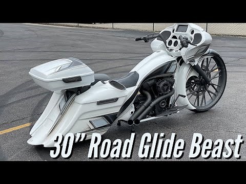 2018 Harley 30” Road Glide Custom Bagger