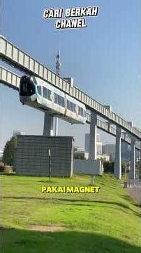 Kereta Tanpa Rel China Super Efisian dan Cangih😳‼️