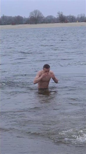 Epiphany Bath 2026 #137 ❄️ Extreme Ice Swim 2026 #shorts