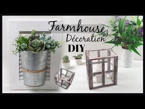 FABRIQUER DECORATION MAISON STYLE FARMHOUSE