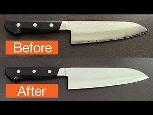 Professional Knife Sharpening in 5 Minutes
