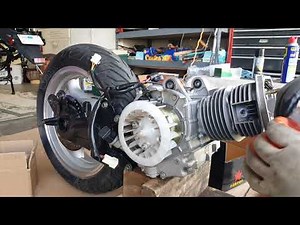 How to Rebuild GY6 SSP-G 180cc Top-end w/Taida Head 232 2V As Upgrade Replacement?! 10 of 25