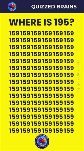 Only High IQ Can Spot This Number! 🤯 #Shorts