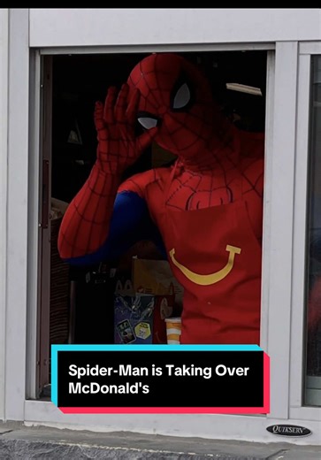 McDonald's just brought back a massive tradition! #SpiderMan #Mcdonalds #TASM #MCU #FYP