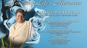 In times of darkness, love sees, In time of silence, love hears, In times of doubt, love hopes, In times of sorrow, love heals and in all times, love remembers. May time soften the pain, until all that remains Is the warmth of the memories and the love.Please keep the Howard family in your thoughts and prayers during this difficult time.Professional Services Entrusted To Gardenview Funeral Chapel Gardenviewfuneralchapel.com *We Do Not Own Copyrights To The Music* | Gardenview Funeral Chapel