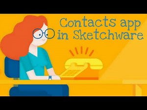 Contact app in Sketchware