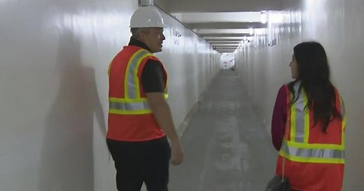Tunnel under Bay Bridge toll plaza offers look at bridge's history