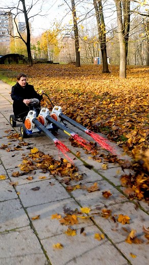 1M views · 2.5K reactions | Fun Leaf Blower & Go Kart Combo! | Bored Panda Art | Facebook