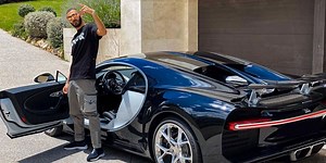 Benzemá presume de Bugatti Chiron