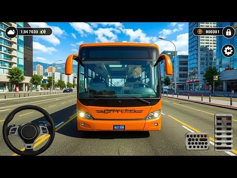 Bus Driving Game 3D | Explore City & Offroad Bus Simulator Gameplay (Android/iOS)