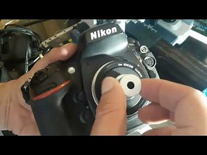 How To Use Microscope RMS Objective Lens as DSLR Camera Lens