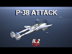 Sky Wars Over Peleliu: P-38 vs. Zero A6M5 - IL-2 1946 | Cinematic