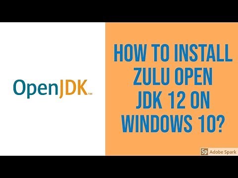 How to install Zulu Open JDK in Windows 10?